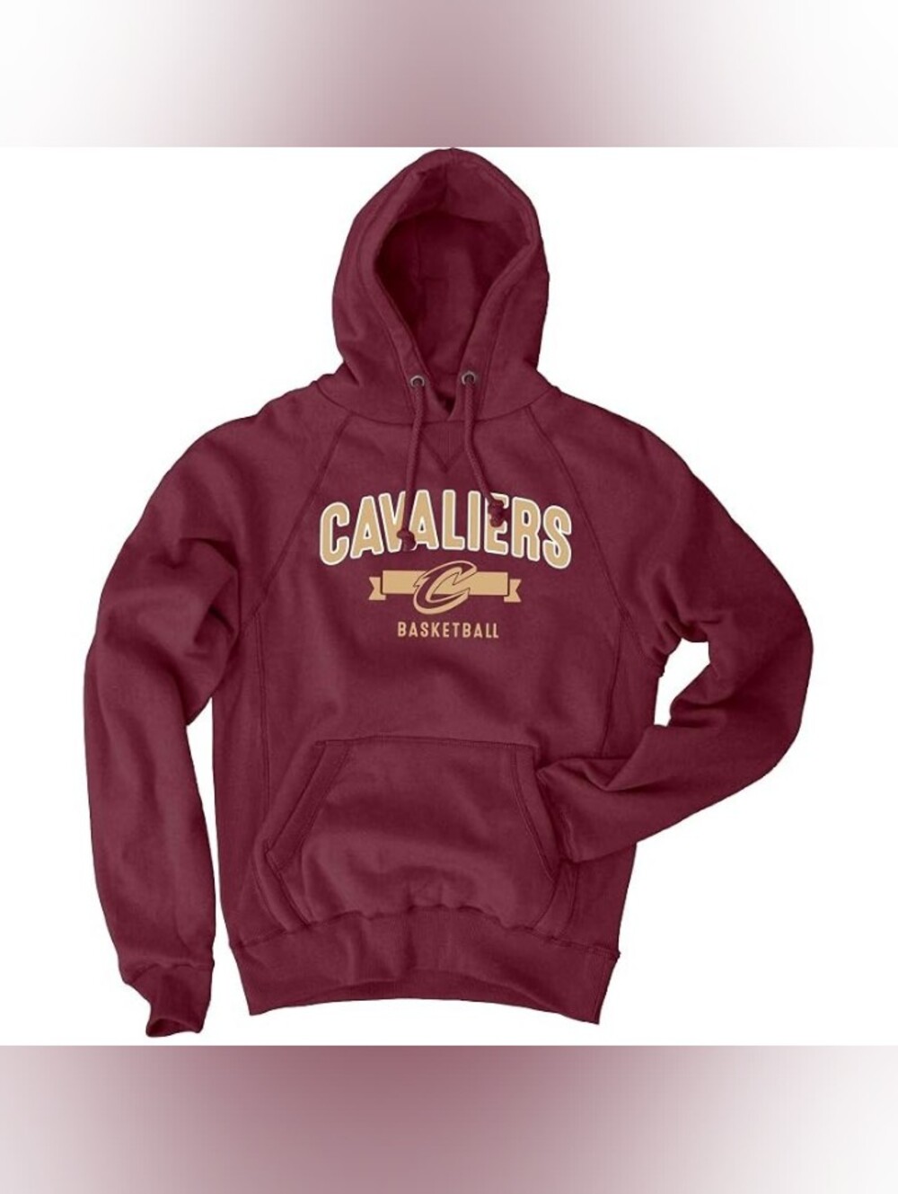 NWT Cleveland Cavaliers Cavs NBA Blue 84 Men's Maroon Hoodie Sweatshirt Size XL